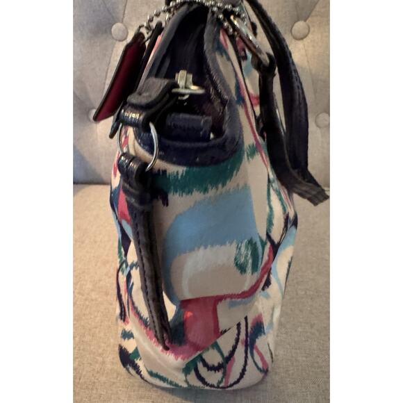 COACH IKAT MULTICOLOR LARGE TOTE C1373-F24444 - Picture 10 of 14